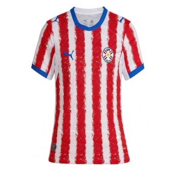 Billige Fotballdrakt Paraguay Replika Hjemmedrakt Dame VM 2026 Kortermet